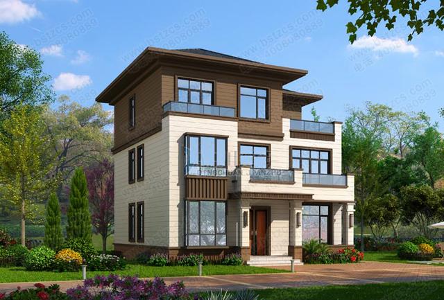 五套農村自建房圖紙，建筑面積300平米，造價不超30萬，能住3代人