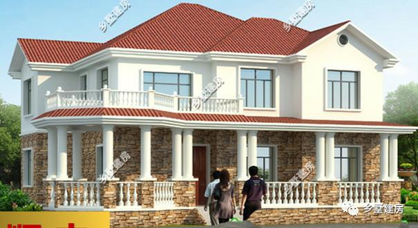 兩款現(xiàn)代新農(nóng)村自建別墅設(shè)計(jì)圖，外觀超美，戶型超棒，蓋哪一棟都出彩