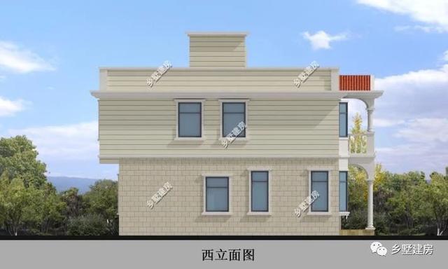 兩款現(xiàn)代新農(nóng)村自建別墅設(shè)計(jì)圖，外觀超美，戶型超棒，蓋哪一棟都出彩