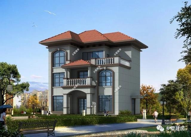 兩款現(xiàn)代新農(nóng)村自建別墅設(shè)計(jì)圖，外觀超美，戶型超棒，蓋哪一棟都出彩