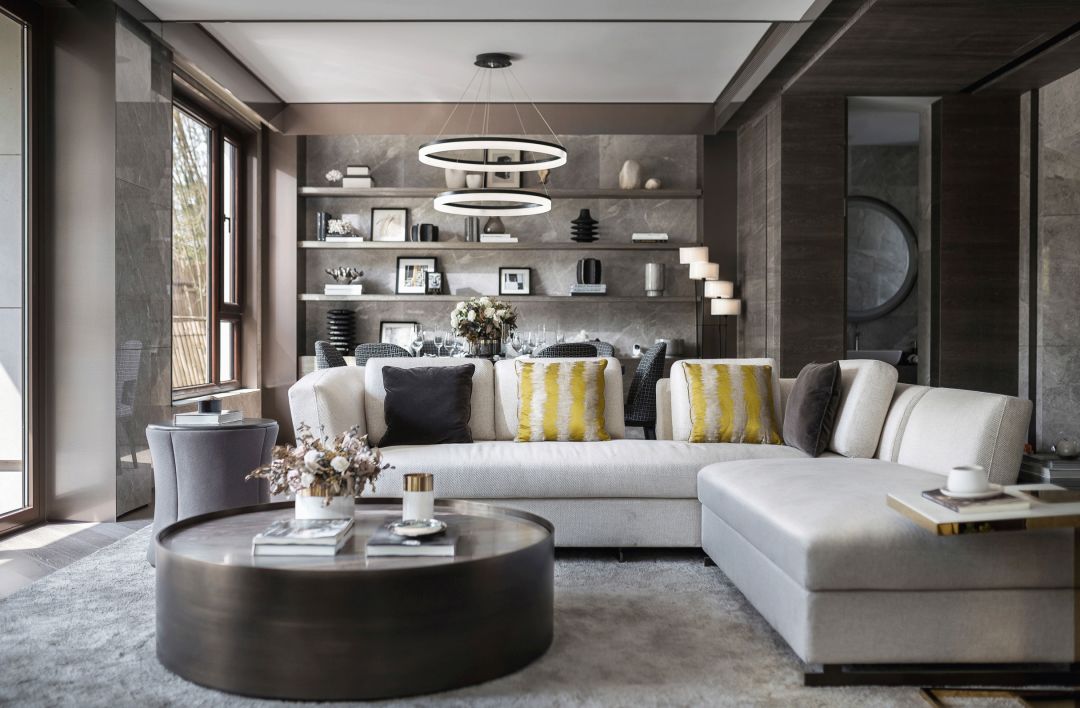 高級灰別墅設計，自然流露的優(yōu)雅范兒！