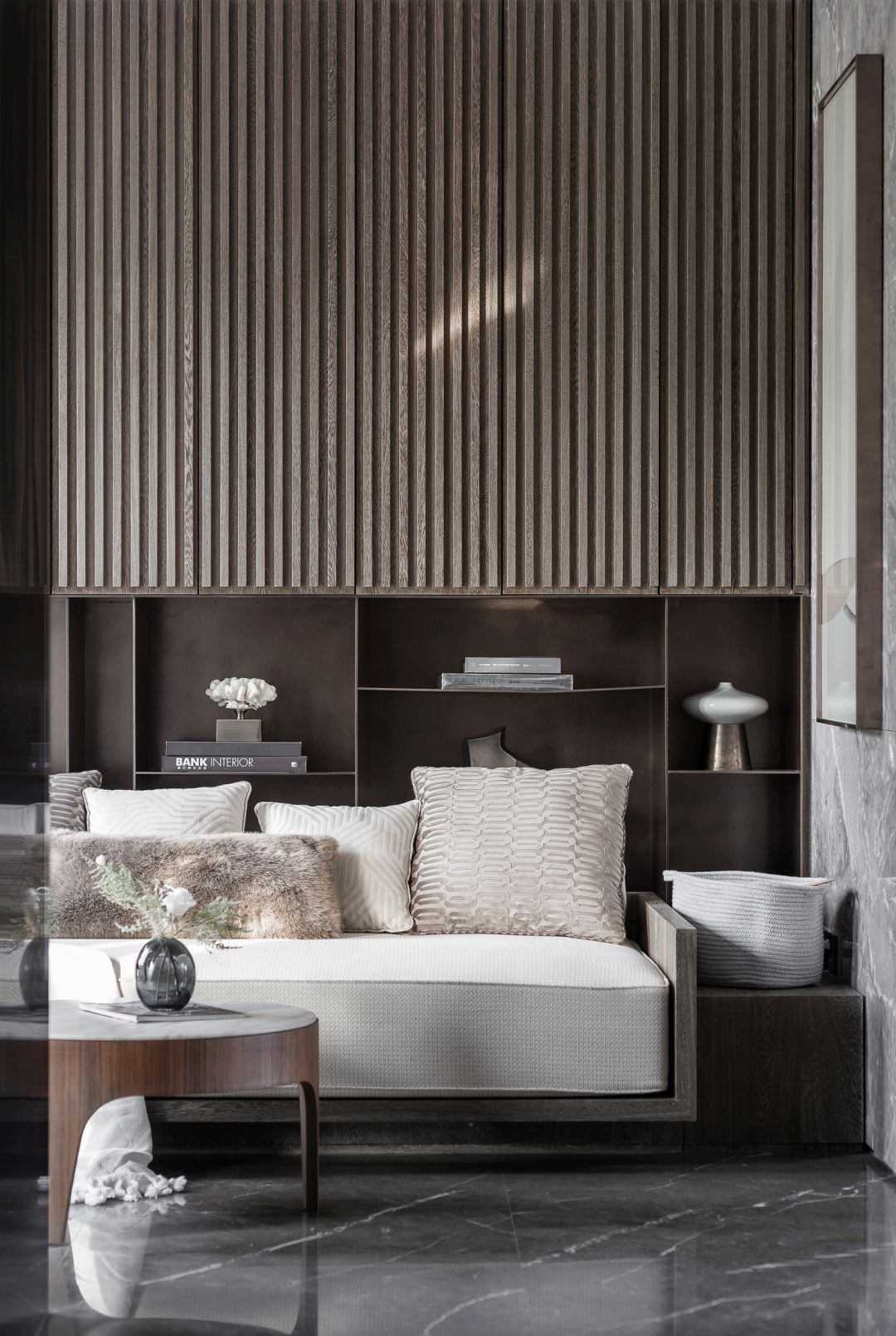 高級灰別墅設計，自然流露的優(yōu)雅范兒！