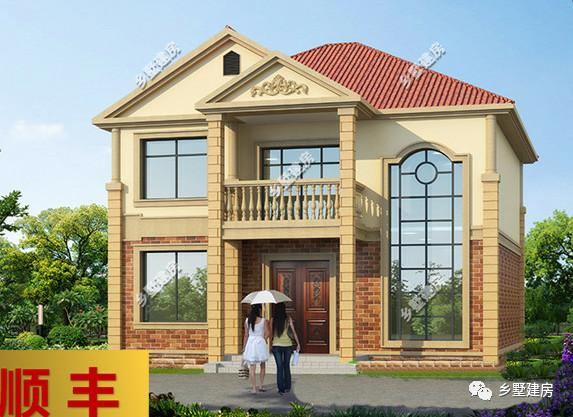 今天推薦兩款超大挑高客廳的二層別墅設(shè)計圖，裝修后更漂亮