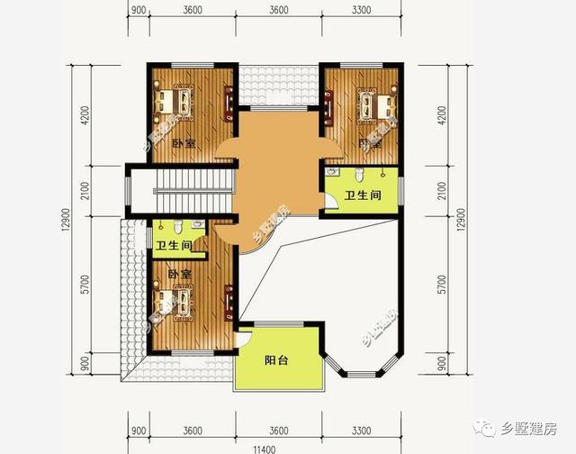 今天推薦兩款超大挑高客廳的二層別墅設(shè)計圖，裝修后更漂亮