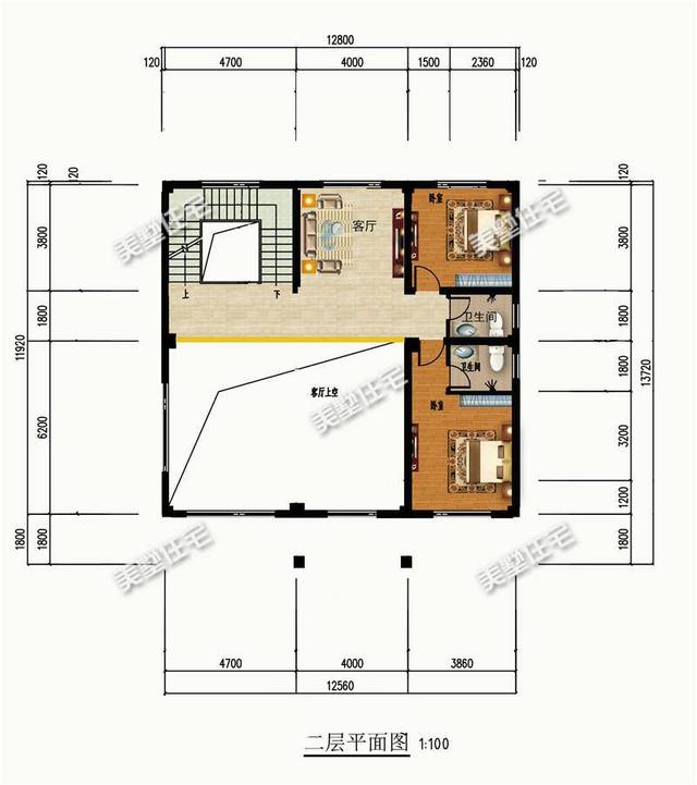 帶車庫的四層農(nóng)村別墅設(shè)計(jì)圖，現(xiàn)在建房還是帶個(gè)車庫最好