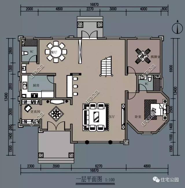 剛出爐的6套風(fēng)格各異農(nóng)村別墅設(shè)計(jì)圖，很適合農(nóng)村自建