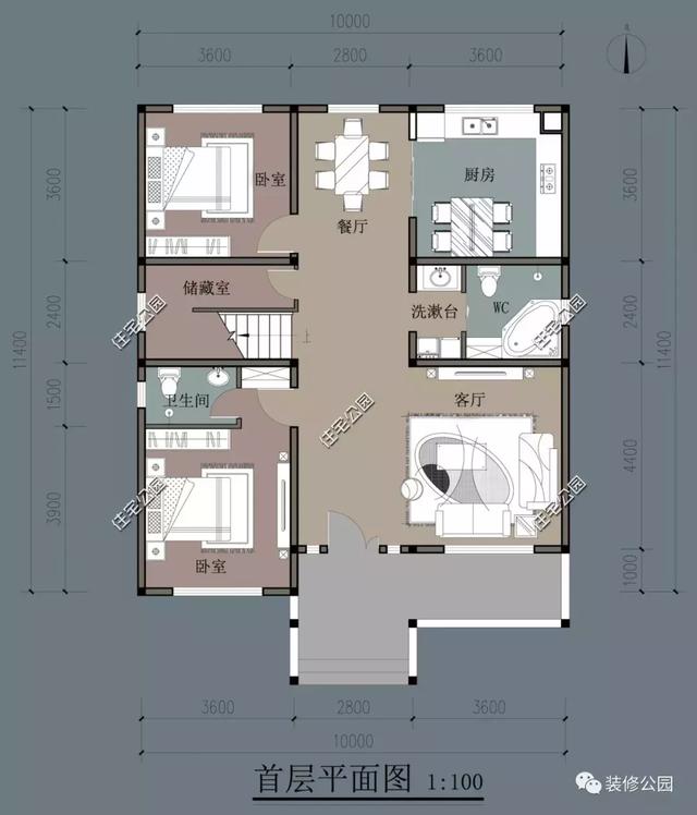 剛出爐的6套風(fēng)格各異農(nóng)村別墅設(shè)計(jì)圖，很適合農(nóng)村自建