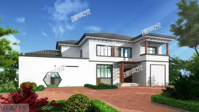 三款二層別墅設計典范，舒適接地氣，美好鄉(xiāng)村生活從這里開始