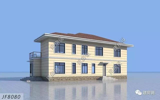 三款二層別墅設計典范，舒適接地氣，美好鄉(xiāng)村生活從這里開始