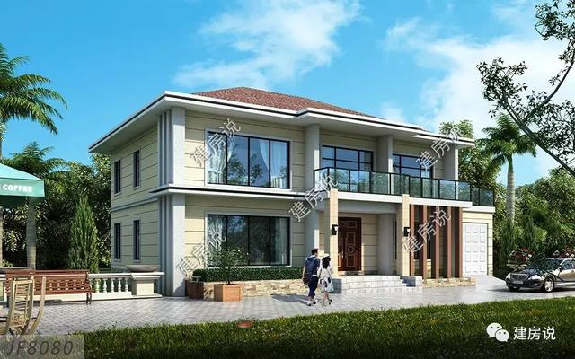 三款二層別墅設計典范，舒適接地氣，美好鄉(xiāng)村生活從這里開始