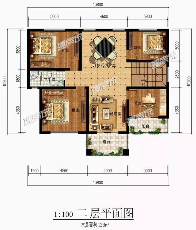 三款二層別墅設計典范，舒適接地氣，美好鄉(xiāng)村生活從這里開始