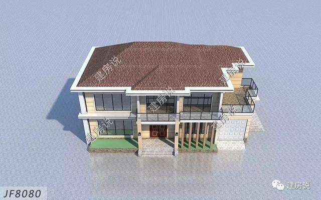 三款二層別墅設計典范，舒適接地氣，美好鄉(xiāng)村生活從這里開始