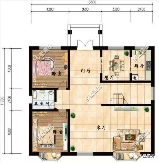兩款精心設(shè)計(jì)的農(nóng)村自建房設(shè)計(jì)圖紙，讓你知道你自己的房子該怎么設(shè)計(jì)