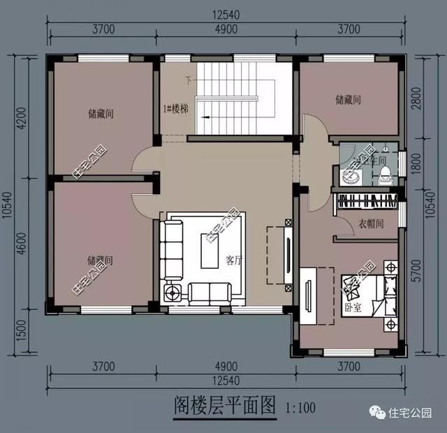 二層半歐式風(fēng)格別墅設(shè)計(jì)圖，5室4廳3衛(wèi)，設(shè)計(jì)的恰到好處，最適合農(nóng)村老百姓自建