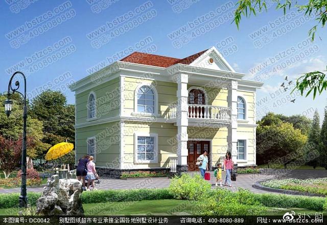 二層別墅設(shè)計圖，占地面積146.49平方米，簡單實用，造價18-24萬左右