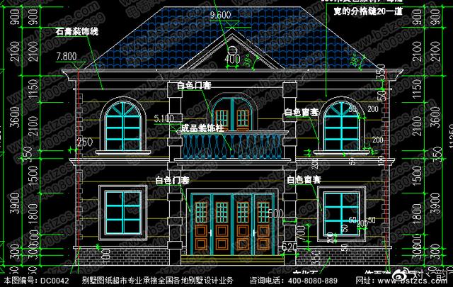 二層別墅設(shè)計圖，占地面積146.49平方米，簡單實用，造價18-24萬左右