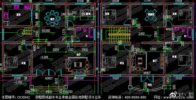 二層別墅設(shè)計圖，占地面積146.49平方米，簡單實用，造價18-24萬左右