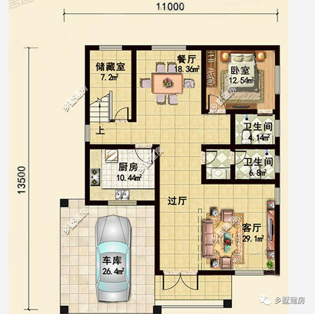 2棟經(jīng)典的二層別墅設(shè)計(jì)圖，外型和布局都不老土！
