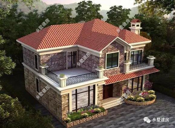 2棟經(jīng)典的二層別墅設(shè)計(jì)圖，外型和布局都不老土！