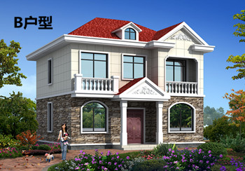 精致典雅的90平和100平方米二層樓房圖紙，藏不住的經典