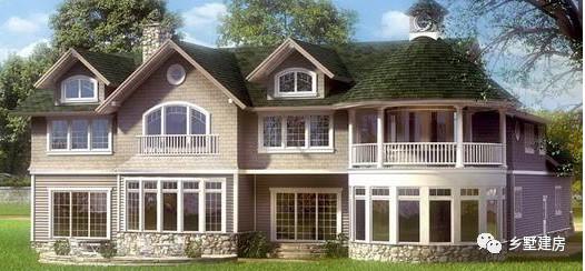 二層清新自然田園風(fēng)農(nóng)村自建房，看過的人都想回農(nóng)村建一棟！