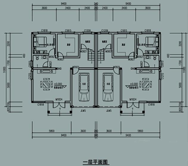 三層兄弟雙拼農(nóng)村自建房，左右對(duì)稱，戶型合理，四平八穩(wěn)，穩(wěn)重大氣，農(nóng)村建房必選