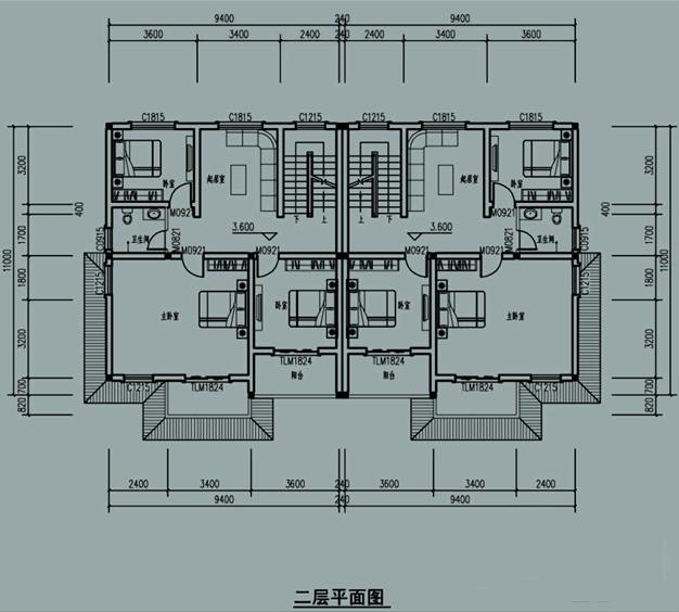 三層兄弟雙拼農(nóng)村自建房，左右對(duì)稱，戶型合理，四平八穩(wěn)，穩(wěn)重大氣，農(nóng)村建房必選