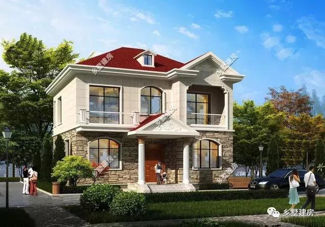 2棟二層農(nóng)村簡單實(shí)用自建房，一款大氣時(shí)尚，一款設(shè)計(jì)現(xiàn)代時(shí)尚，溫馨十足，你中意哪一款？