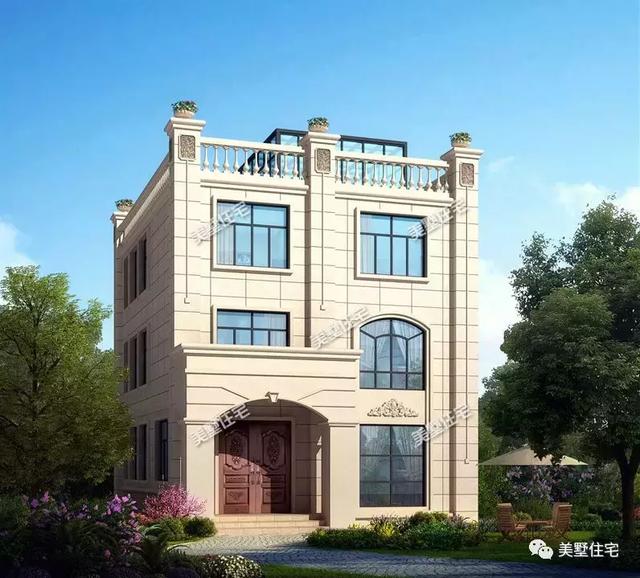 平屋頂好還是坡屋頂好？平頂施工簡(jiǎn)單，造價(jià)低，6款平屋頂別墅設(shè)計(jì)圖分享給你