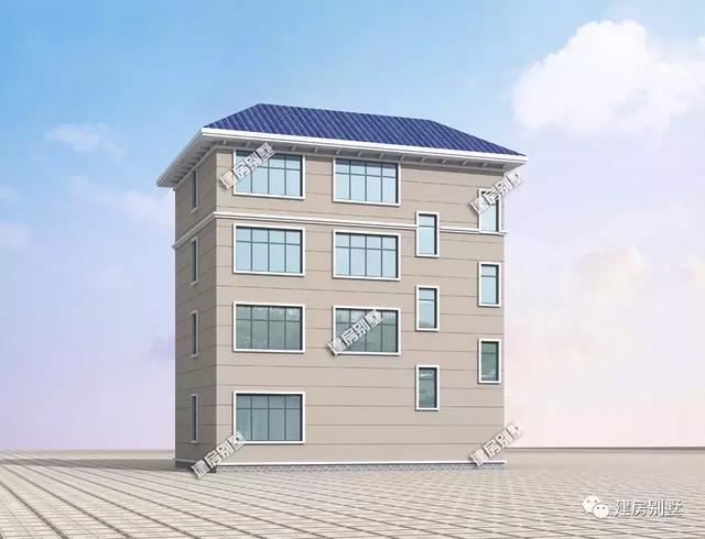 四層農(nóng)村別墅設(shè)計(jì)圖，美觀易施工，有備用客房