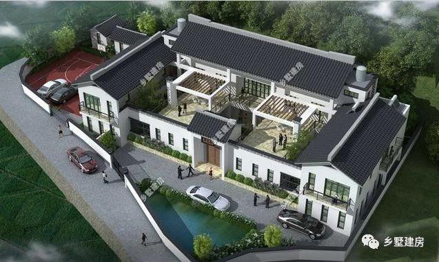 15款中國傳統(tǒng)建筑四合院別墅設(shè)計圖，款款精致，經(jīng)典大氣