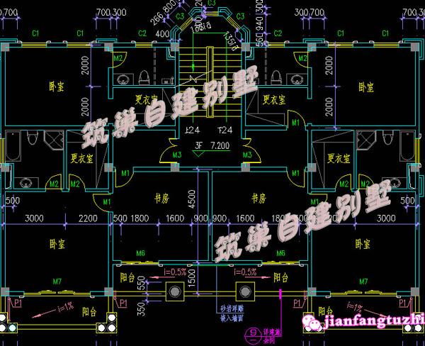 2款農(nóng)村別墅設(shè)計(jì)圖紙，房子洋氣，一款帶羅馬柱，一款不帶，你喜歡哪款