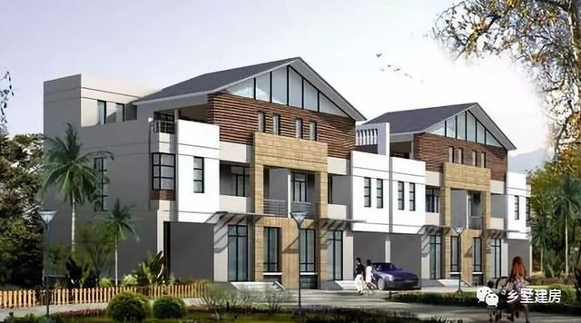 這款別墅設(shè)計圖花30萬就能建，帶水池，有花草綠植