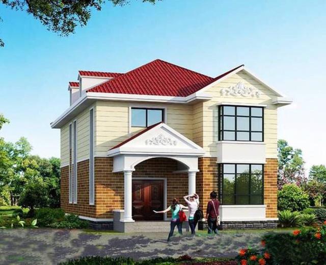 20萬也可以建的5款經(jīng)濟實用的農(nóng)村自建房設計圖，外觀精致，內(nèi)部實用