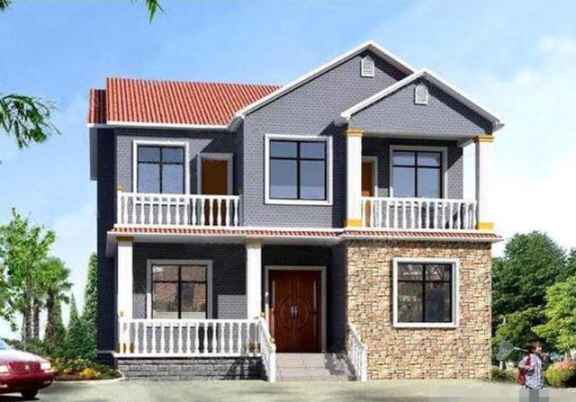 20萬也可以建的5款經(jīng)濟實用的農(nóng)村自建房設計圖，外觀精致，內(nèi)部實用