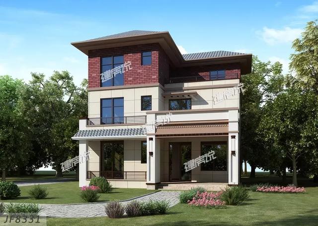 三款超級(jí)好看的農(nóng)村小別墅設(shè)計(jì)圖，能有一塊宅基地蓋一棟屬于自己的別墅是件多么幸福的事兒