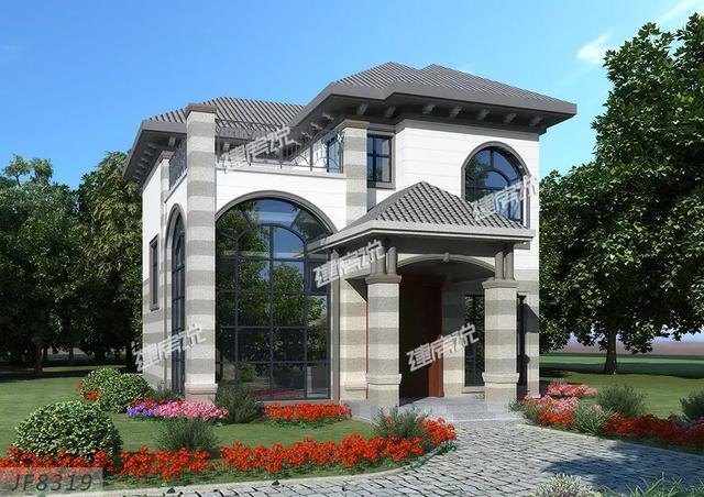 三款超級(jí)好看的農(nóng)村小別墅設(shè)計(jì)圖，能有一塊宅基地蓋一棟屬于自己的別墅是件多么幸福的事兒