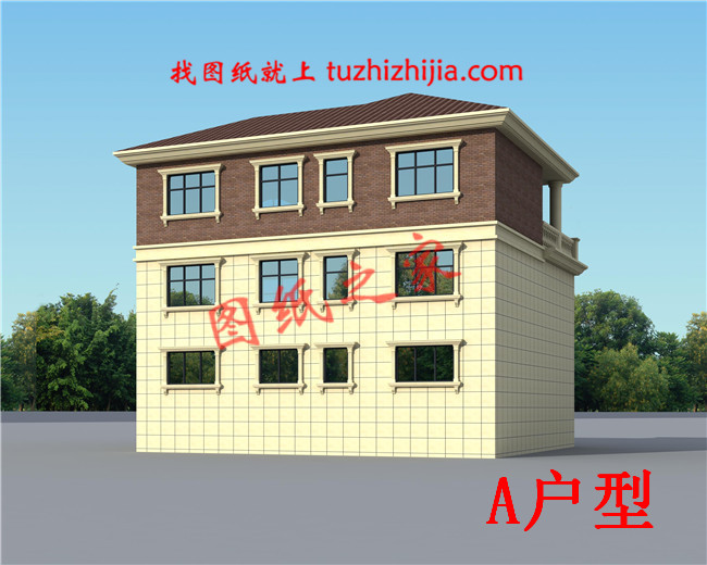 經(jīng)典農(nóng)村三層樓房設(shè)計(jì)圖，各種尺寸，各種戶型供您選擇