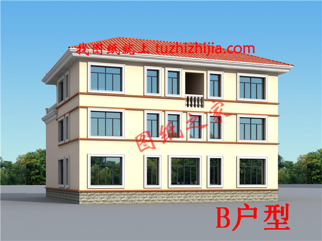 經(jīng)典農(nóng)村三層樓房設(shè)計(jì)圖，各種尺寸，各種戶型供您選擇