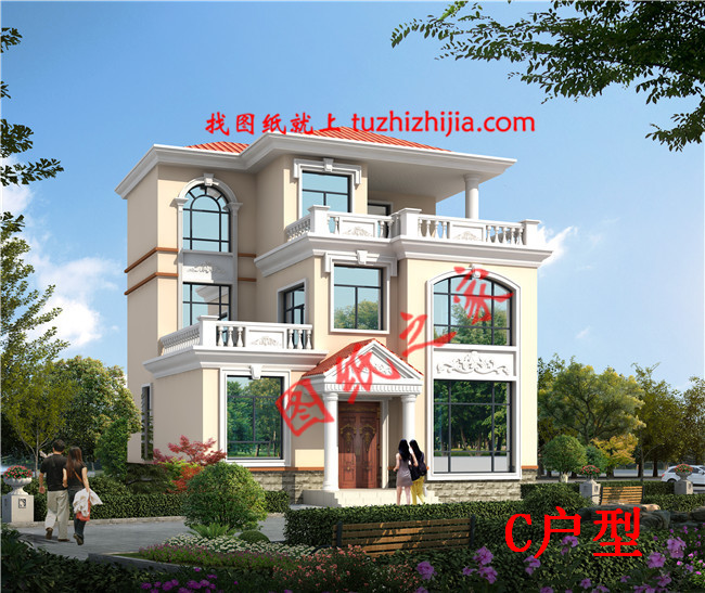 經(jīng)典農(nóng)村三層樓房設(shè)計(jì)圖，各種尺寸，各種戶型供您選擇