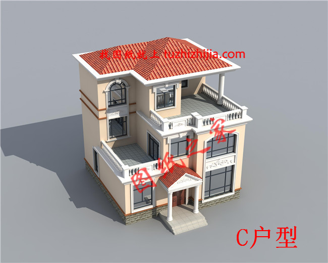 經(jīng)典農(nóng)村三層樓房設(shè)計(jì)圖，各種尺寸，各種戶型供您選擇