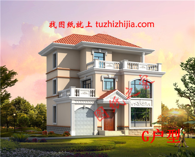 經(jīng)典農(nóng)村三層樓房設(shè)計(jì)圖，各種尺寸，各種戶型供您選擇