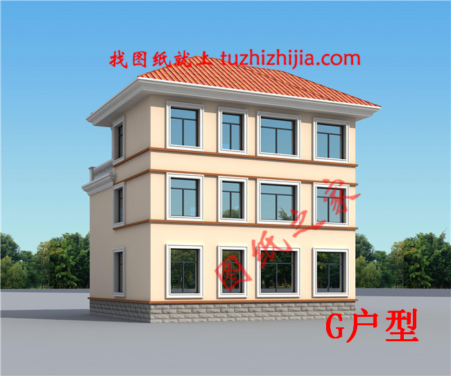 經(jīng)典農(nóng)村三層樓房設(shè)計(jì)圖，各種尺寸，各種戶型供您選擇