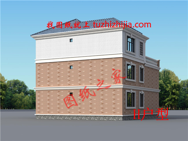 經(jīng)典農(nóng)村三層樓房設(shè)計(jì)圖，各種尺寸，各種戶型供您選擇