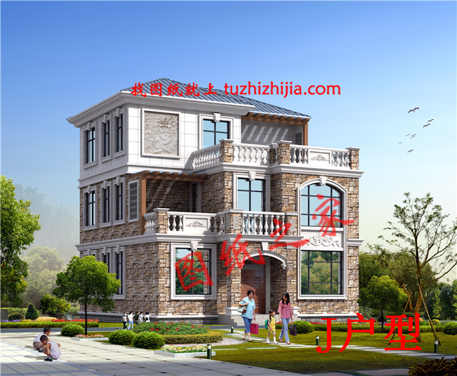 經(jīng)典農(nóng)村三層樓房設(shè)計(jì)圖，各種尺寸，各種戶型供您選擇