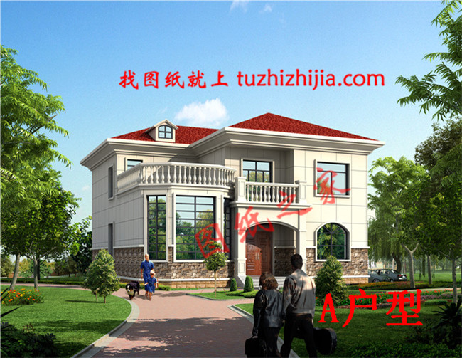 10套農(nóng)村經(jīng)典二層樓房設(shè)計(jì)圖紙，多戶型，多尺寸，總有一款適合您