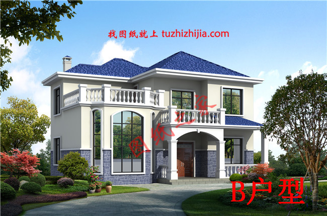 10套農(nóng)村經(jīng)典二層樓房設(shè)計(jì)圖紙，多戶型，多尺寸，總有一款適合您