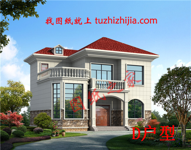 10套農(nóng)村經(jīng)典二層樓房設(shè)計(jì)圖紙，多戶型，多尺寸，總有一款適合您