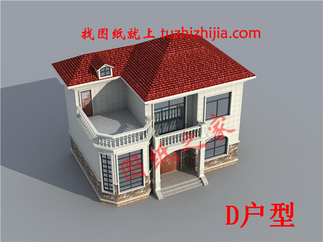 10套農(nóng)村經(jīng)典二層樓房設(shè)計(jì)圖紙，多戶型，多尺寸，總有一款適合您