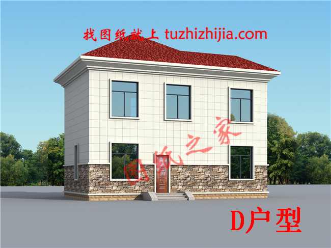 10套農(nóng)村經(jīng)典二層樓房設(shè)計(jì)圖紙，多戶型，多尺寸，總有一款適合您